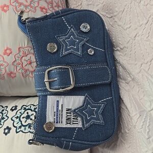 3/$10 Blue Denim Women's Bag